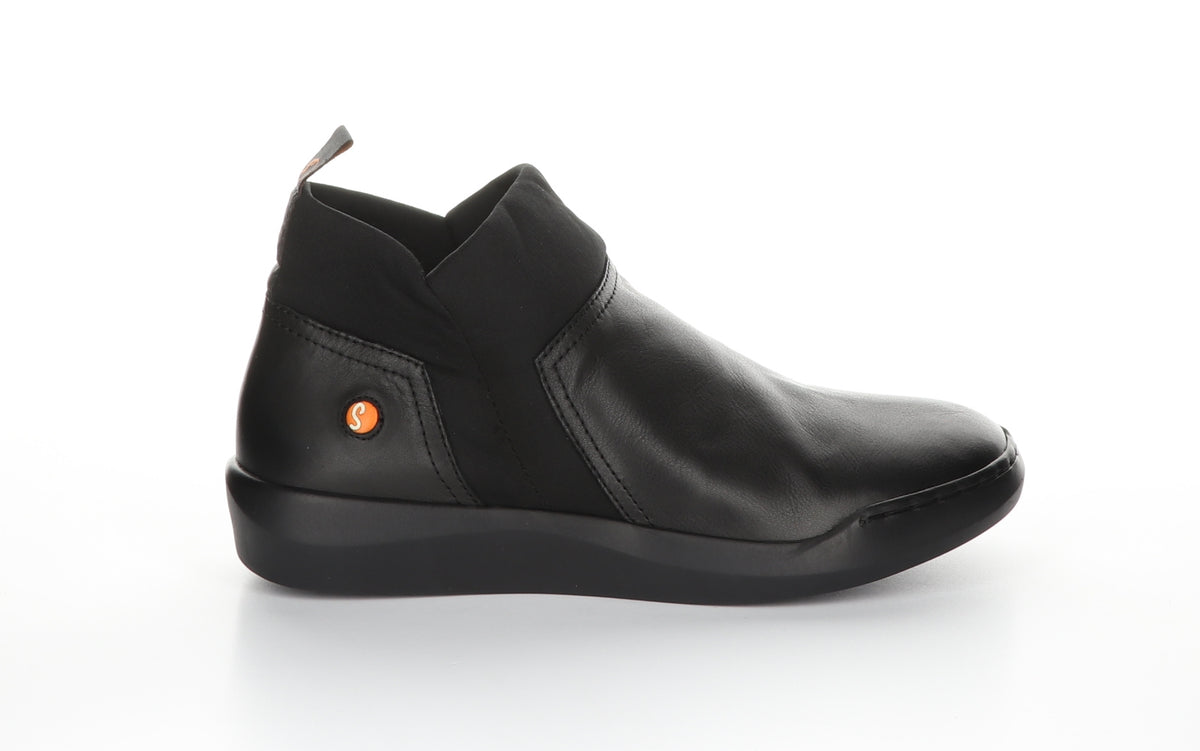 BELU598SOF BLACK Elasticated Ankle Boots – BoscoUS