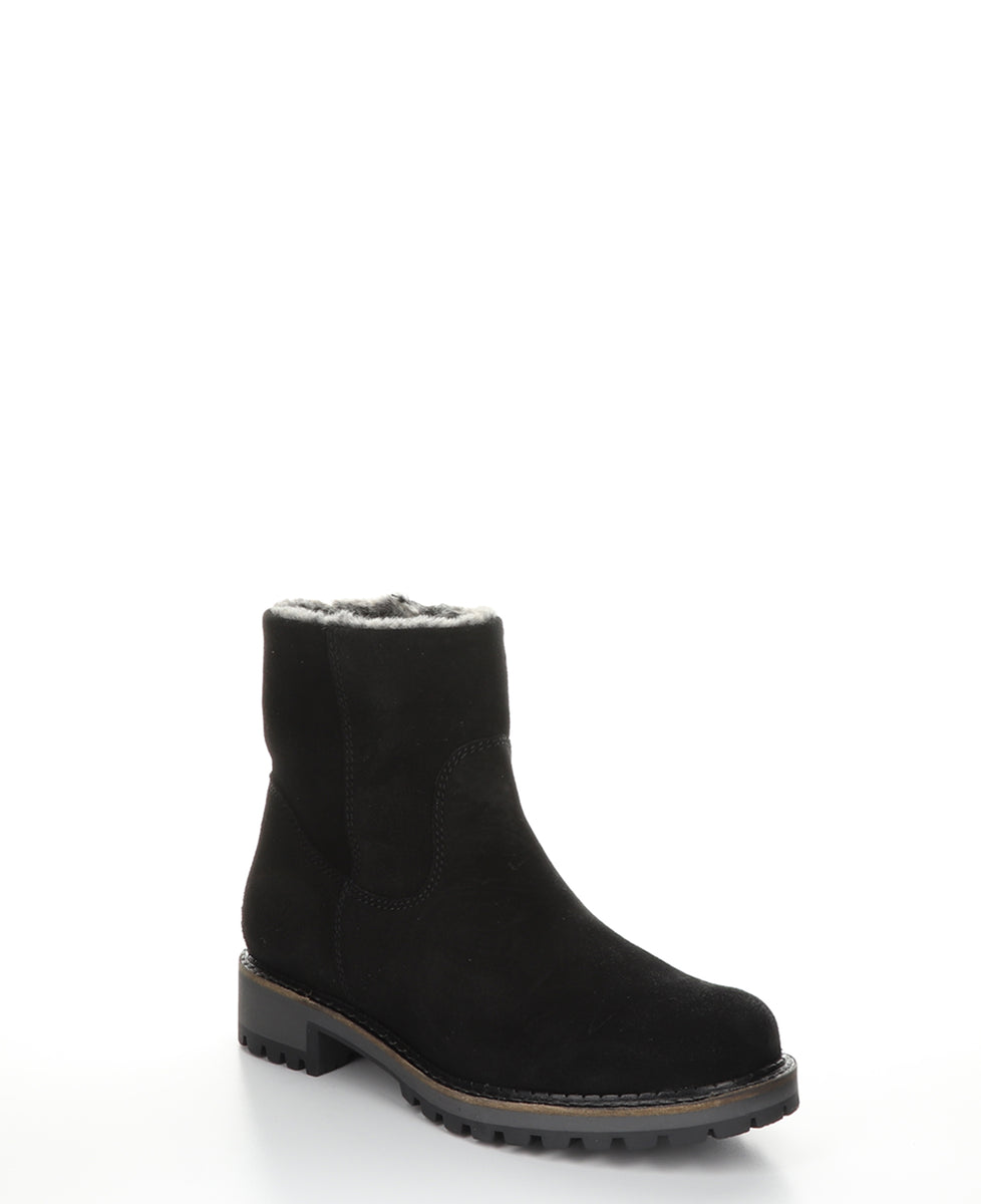 CALIB Black Zip Up Boots BoscoUS