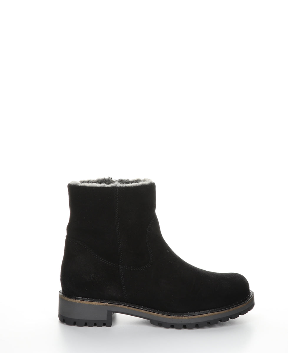 CALIB Black Zip Up Boots BoscoUS