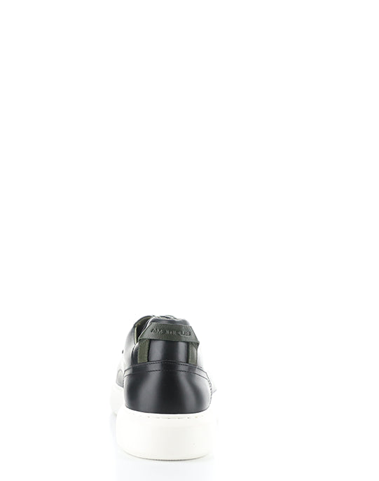 10443D 4848AM BLACK/KHAKI LEATHER