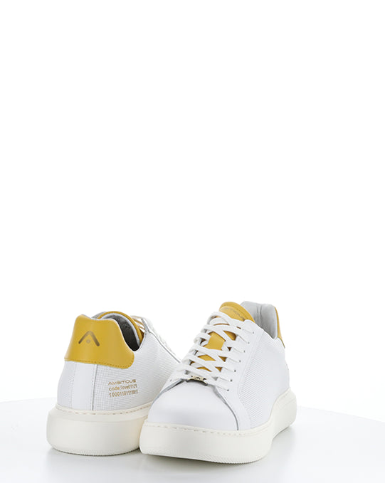 10634A White/Safron Leather
