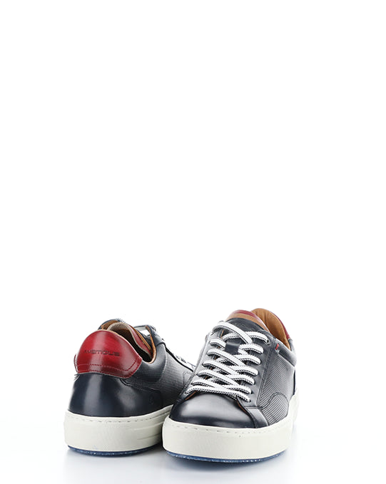 11218 Navy Leather/Suede