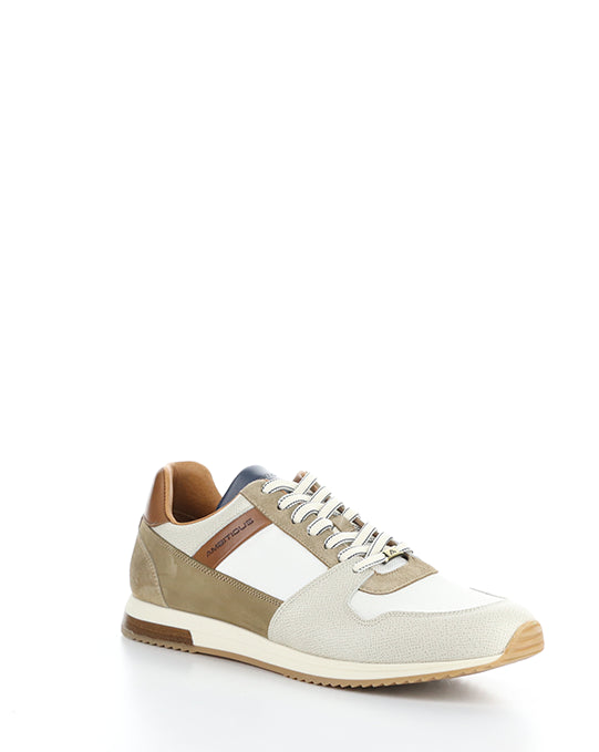 11240 GREY/OFF WHITE/CAMEL LEATHER/TEXTILE
