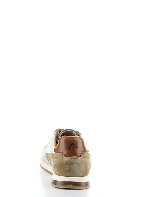 11240 GREY/OFF WHITE/CAMEL LEATHER/TEXTILE