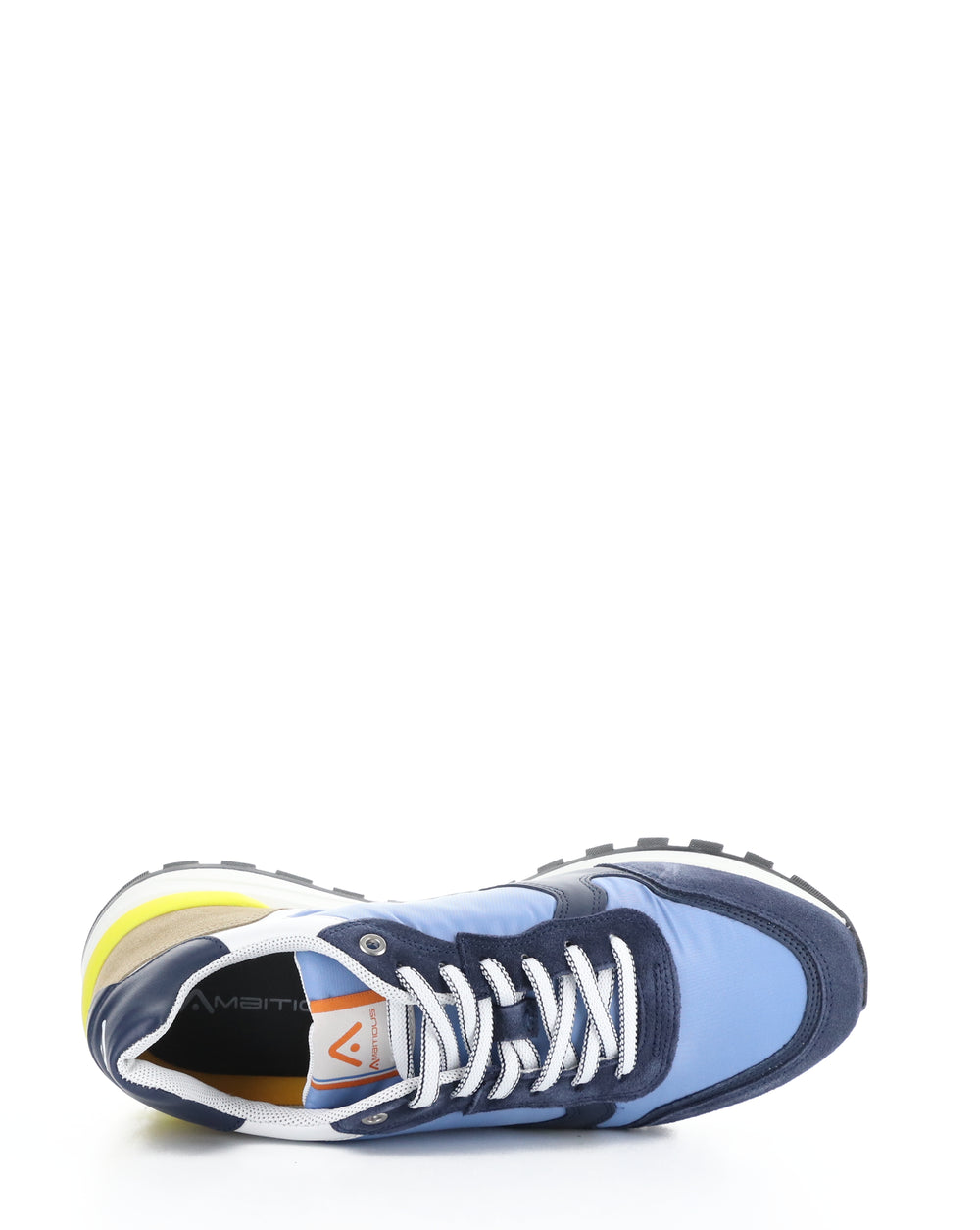 11539C BLUE COMBO LEATHER/TEXTILE