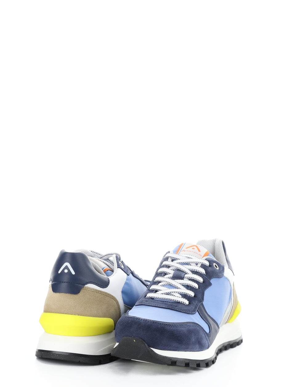 11539C BLUE COMBO LEATHER/TEXTILE