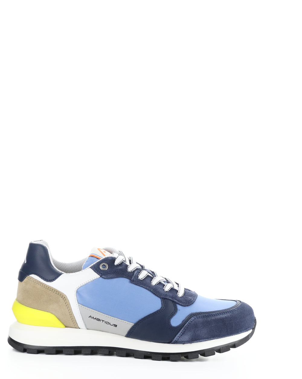 11539C BLUE COMBO LEATHER/TEXTILE
