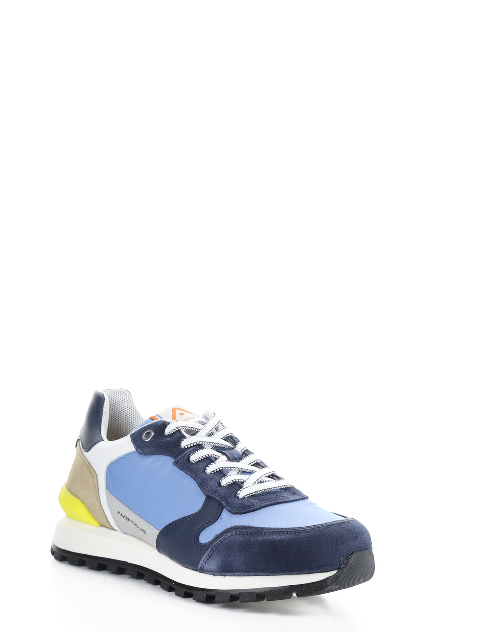 11539C BLUE COMBO LEATHER/TEXTILE