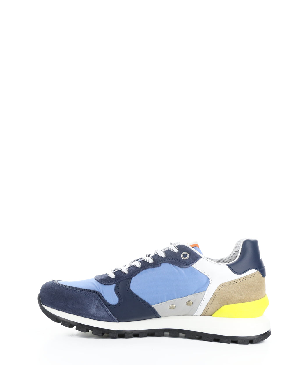 11539C BLUE COMBO LEATHER/TEXTILE