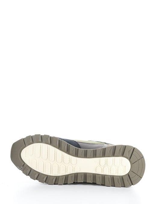 11539 Navy/Khaki Suede/Textile