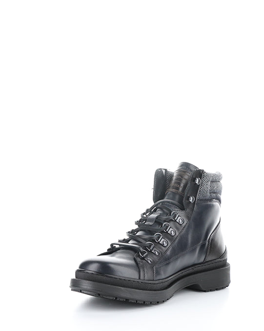 11598 6566AM ANTHRACITE LEATHER/TEXTILE