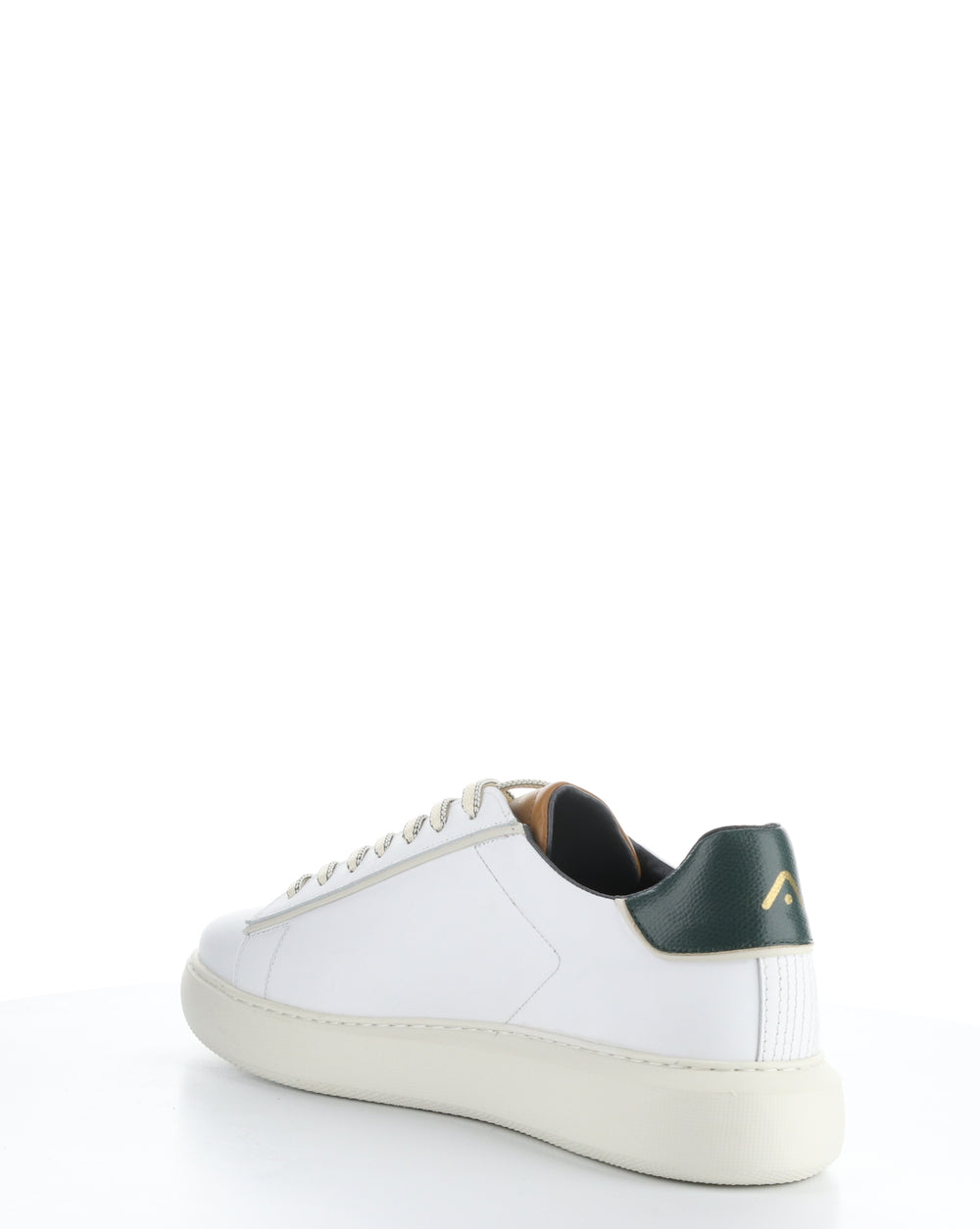 11677D WHITE/CAMEL/FOREST Lace-up Shoes
