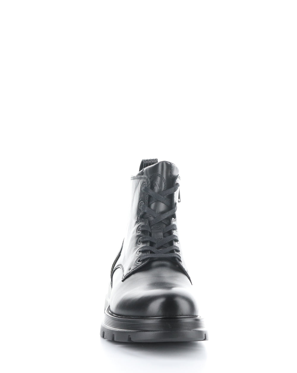 11759 BLACK Round Toe Boots
