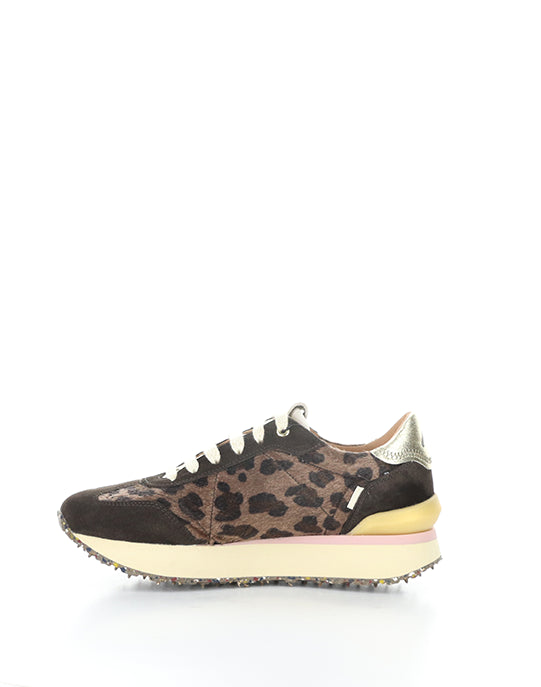 12127DW 11171AM BROWN LEATHER/TEXTILE