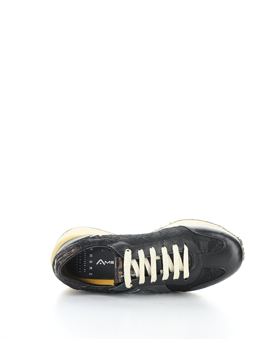12127DW 7421AM BLACK LEATHER/TEXTILE