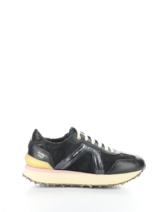 12127DW 7421AM BLACK LEATHER/TEXTILE