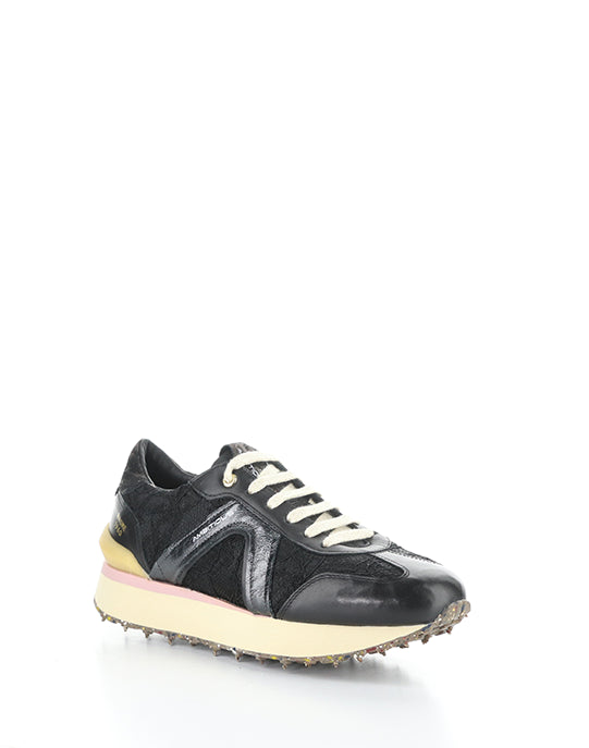 12127DW 7421AM BLACK LEATHER/TEXTILE