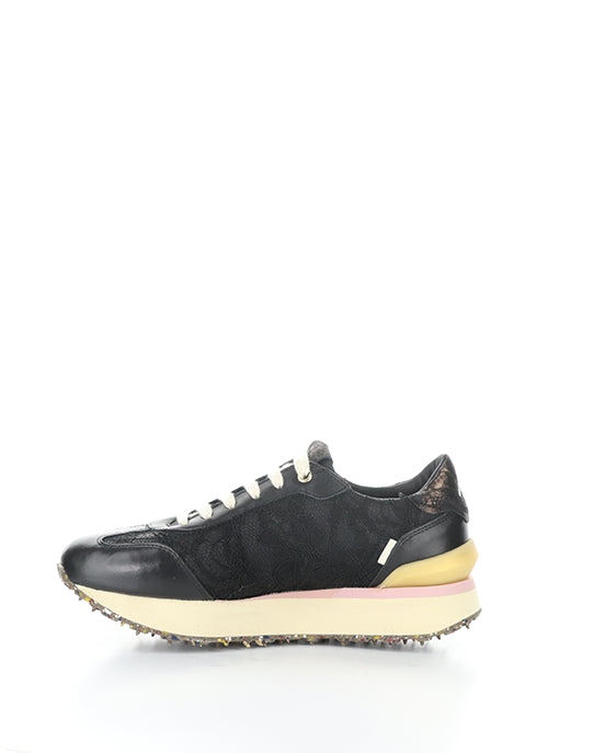 12127DW 7421AM BLACK LEATHER/TEXTILE