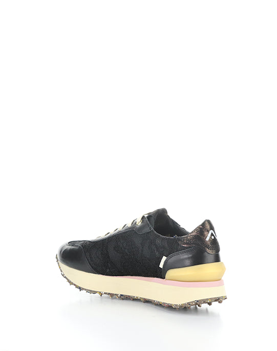 12127DW 7421AM BLACK LEATHER/TEXTILE