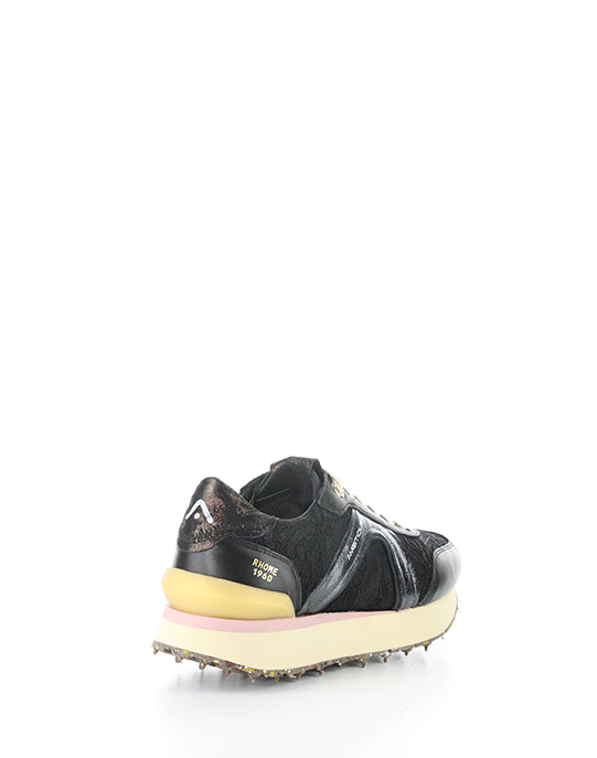 12127DW 7421AM BLACK LEATHER/TEXTILE
