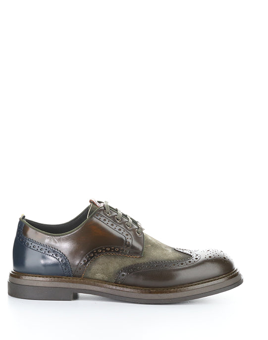 12391C 6564AM MUSK COMBI LEATHER/SUEDE