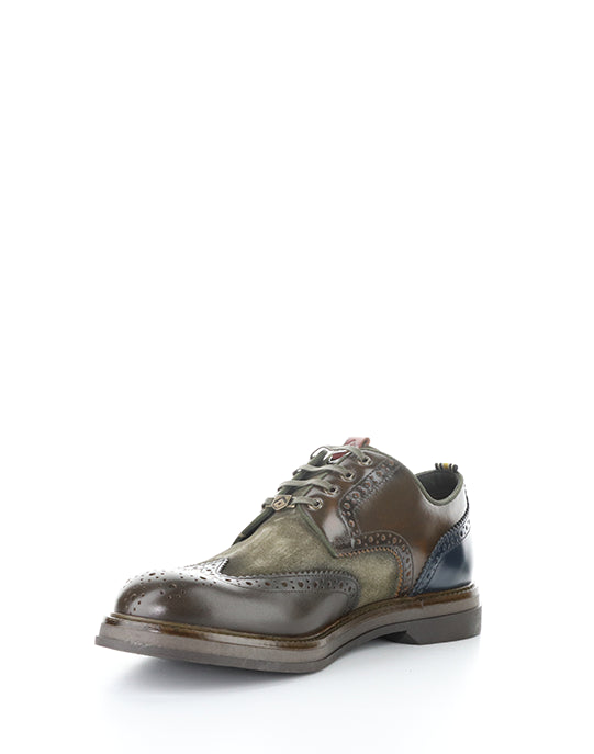 12391C 6564AM MUSK COMBI LEATHER/SUEDE
