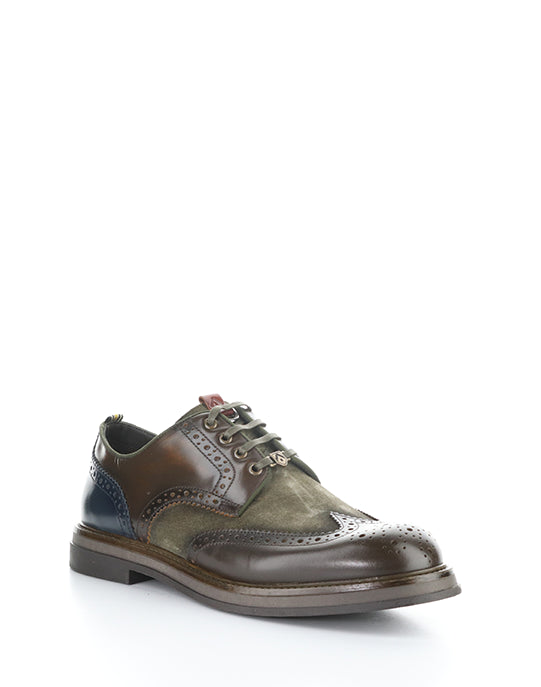 12391C 6564AM MUSK COMBI LEATHER/SUEDE