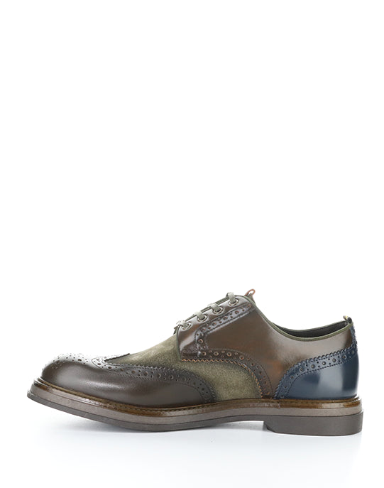 12391C 6564AM MUSK COMBI LEATHER/SUEDE