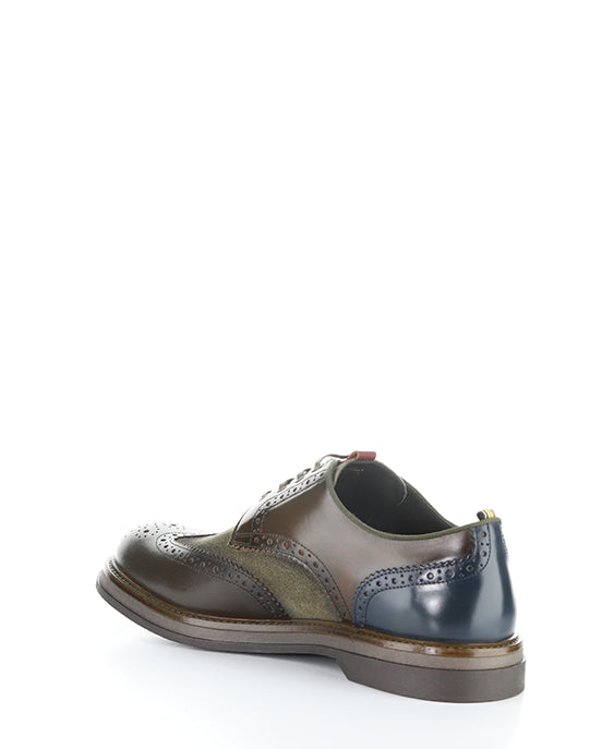12391C 6564AM MUSK COMBI LEATHER/SUEDE