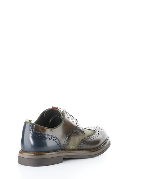 12391C 6564AM MUSK COMBI LEATHER/SUEDE