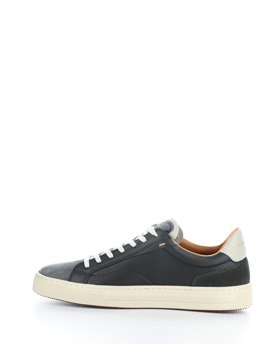 12403 10030AM GREY/BLACK LEATHER