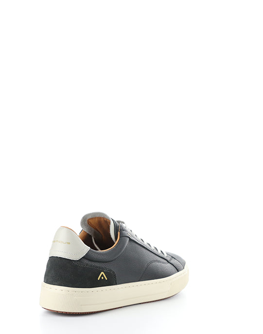 12403 10030AM GREY/BLACK LEATHER