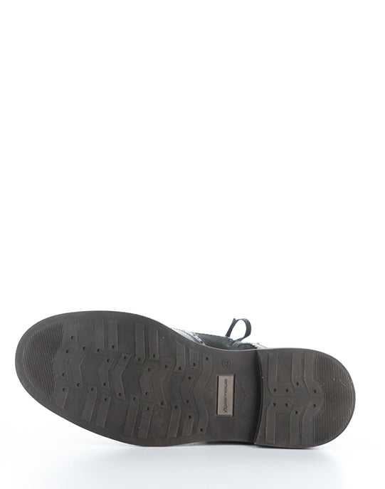 12432B 6553AM NAVY LEATHER/SUEDE