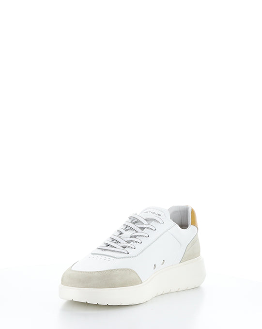 12863 BEIGE/WHITE/SKY LEATHER/SUEDE