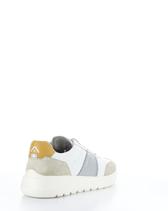 12863 BEIGE/WHITE/SKY LEATHER/SUEDE
