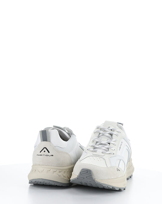 13393 OFF WHITE SUEDE/LEATHER