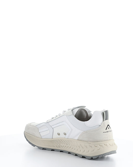 13393 OFF WHITE SUEDE/LEATHER