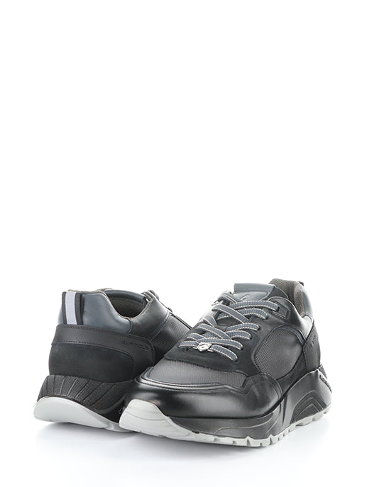 13422 6583AM BLACK LEATHER/TEXTILE