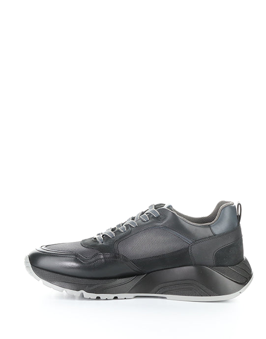 13422 6583AM BLACK LEATHER/TEXTILE
