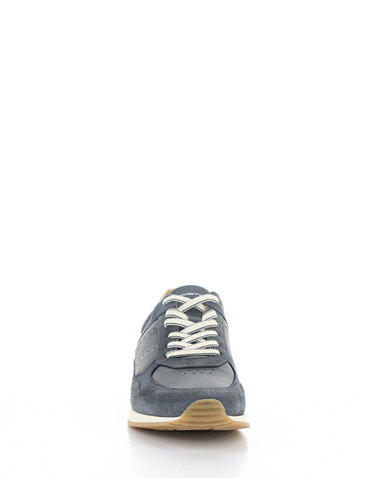 13425B 11175AM NAVY LEATHER/SUEDE