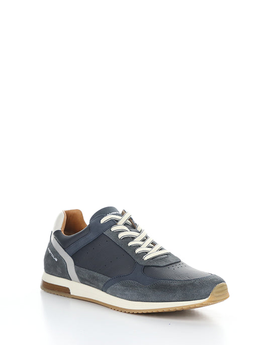 13425B 11175AM NAVY LEATHER/SUEDE