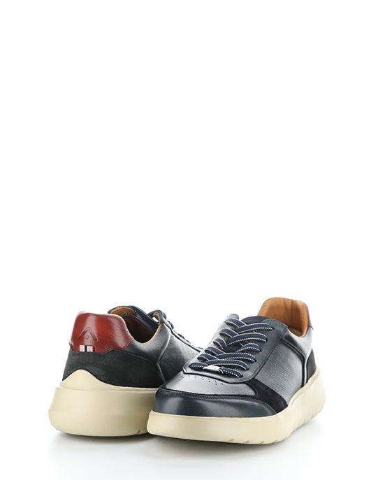13502 7128AM NAVY LEATHER/SUEDE