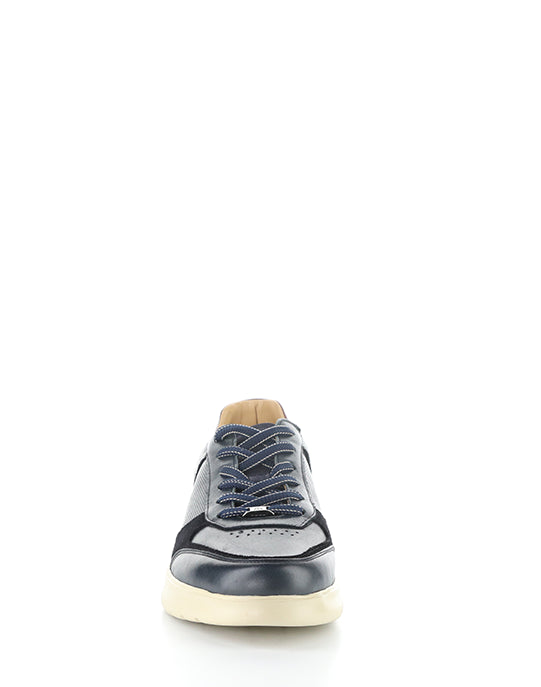 13502 7128AM NAVY LEATHER/SUEDE