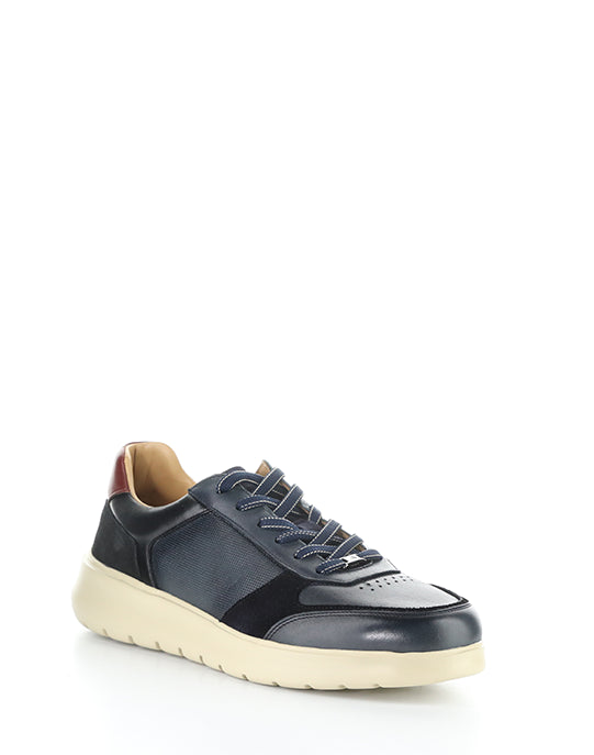 13502 7128AM NAVY LEATHER/SUEDE