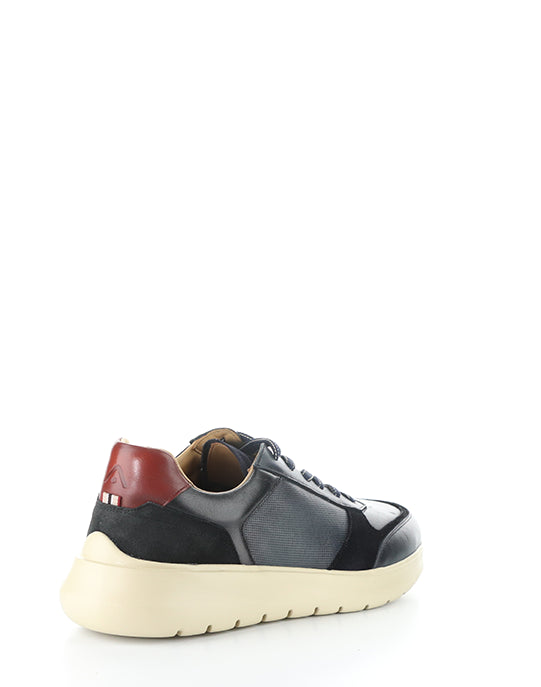 13502 7128AM NAVY LEATHER/SUEDE