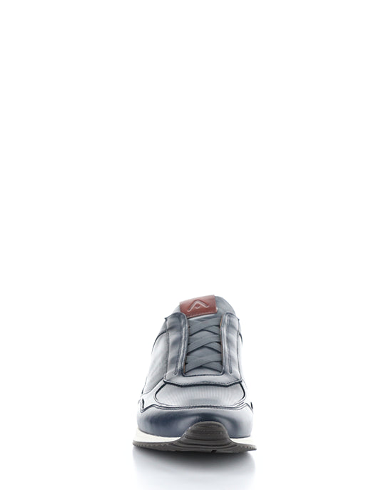 13505 5909AM NAVY COMBI LEATHER
