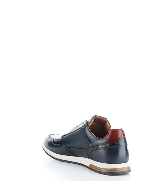 13505 5909AM NAVY COMBI LEATHER