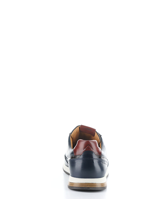 13505 5909AM NAVY COMBI LEATHER