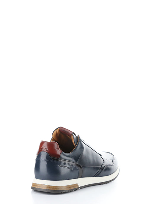 13505 5909AM NAVY COMBI LEATHER
