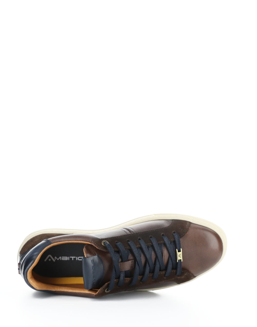13605 7129AM BROWN LEATHER/SUEDE